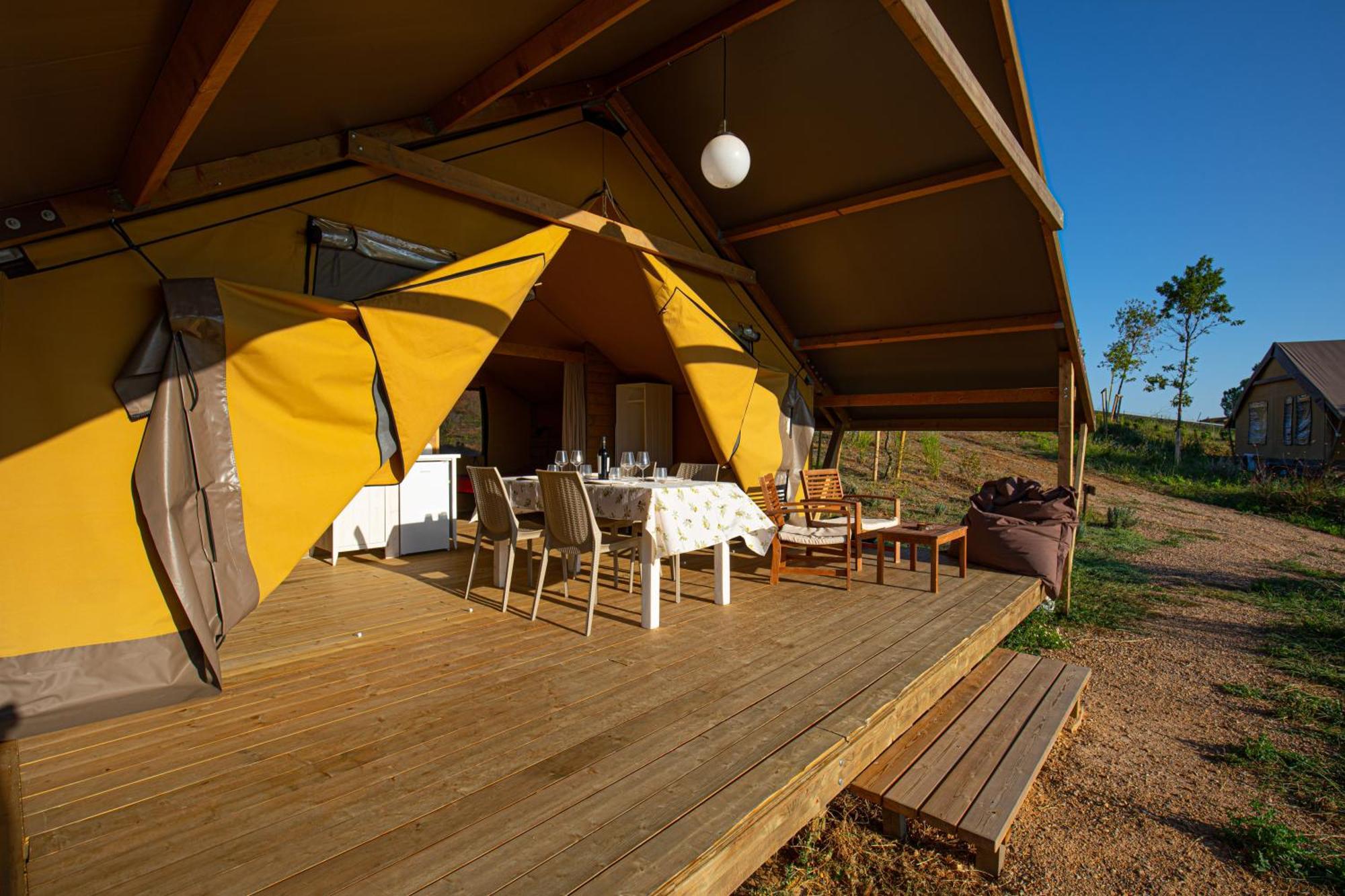 Glamping Grancia Hotel Grosseto Bagian luar foto