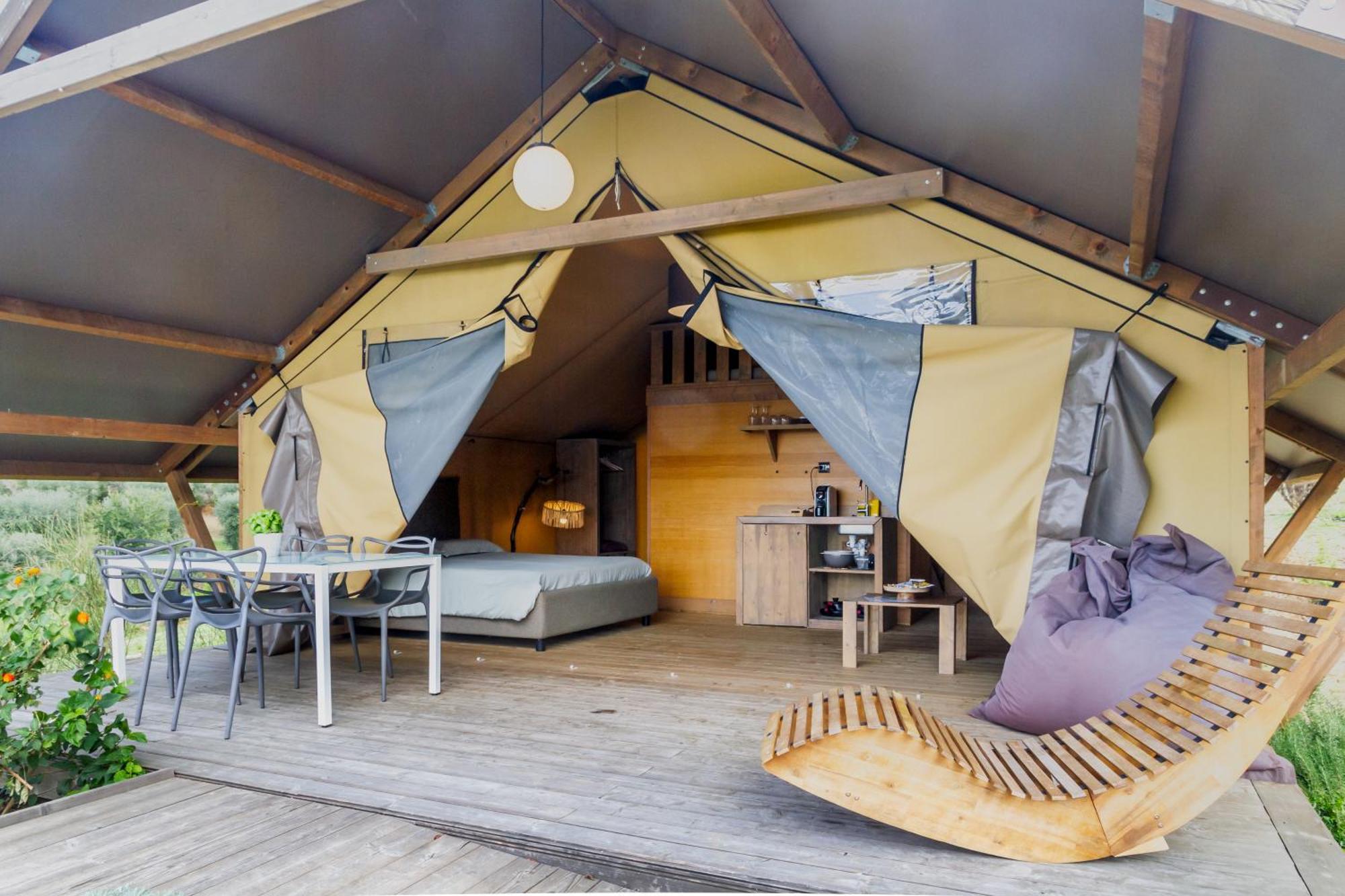 Glamping Grancia Hotel Grosseto Bagian luar foto
